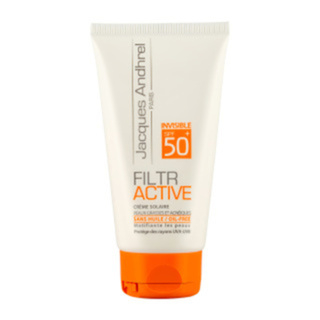 کرم ضد آفتاب بی رنگ  SPF 50 ژاک آندرل مناسب پوست چرب و مستعد آکنه حجم 50 میل